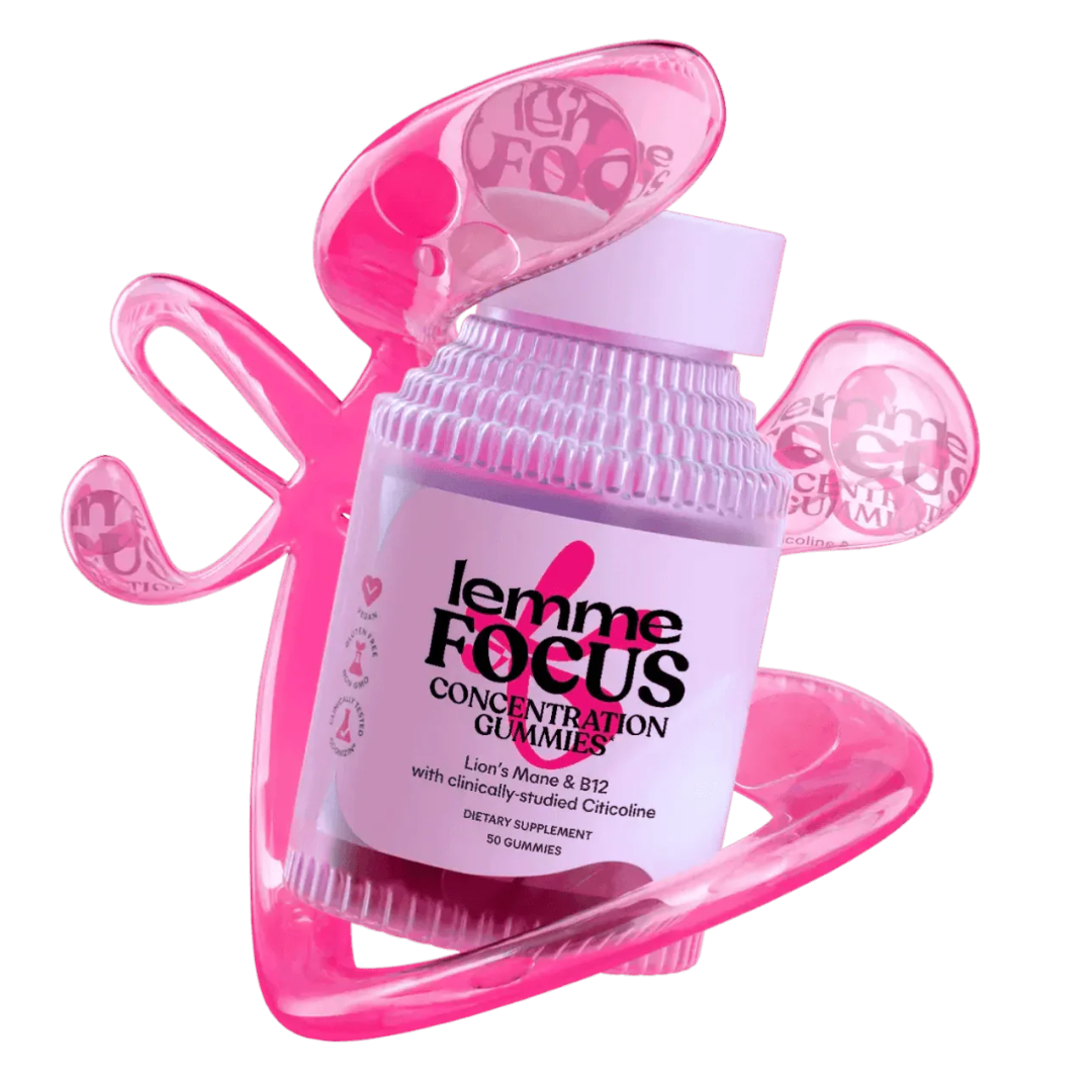 Lemme Focus Gummies (Concentration Gummies*)