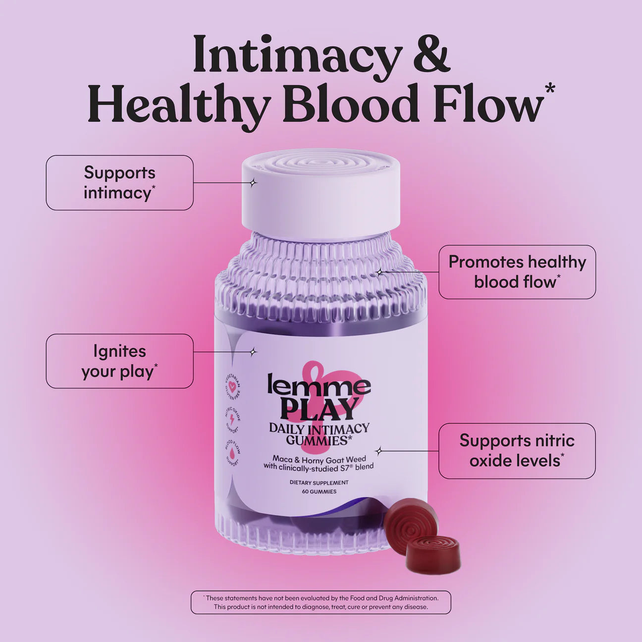 Lemme Play Gummies (Daily Intimacy Gummies*)