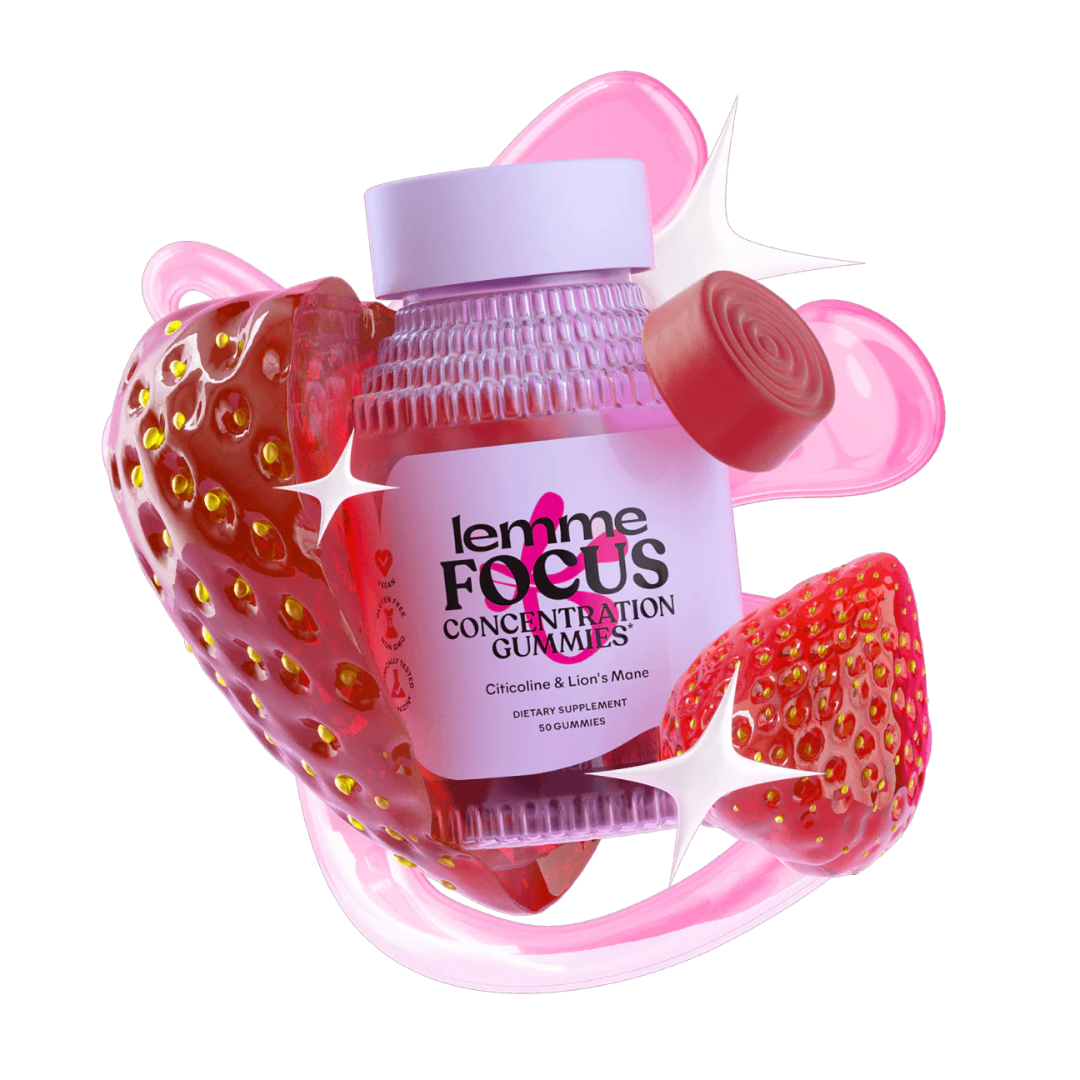 Lemme Focus Gummies (Concentration Gummies*)